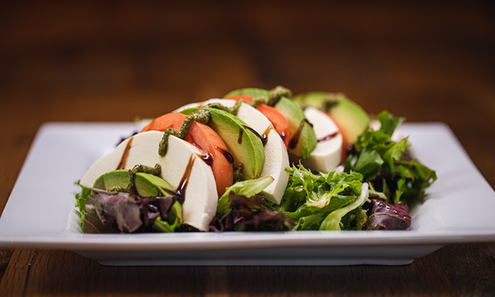 Avocado, Mozzarella, and Tomato Salad