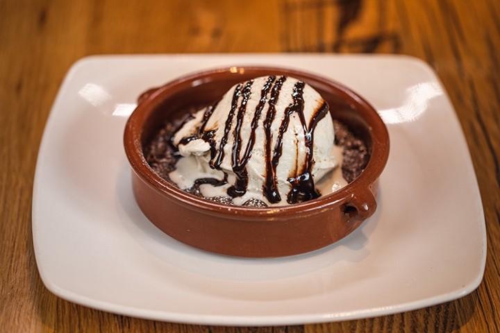 Double Chocolate Chip Skillet Cookie