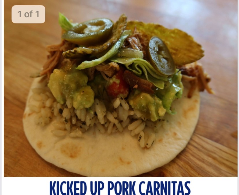 Kicked Up Pork Carnitas
