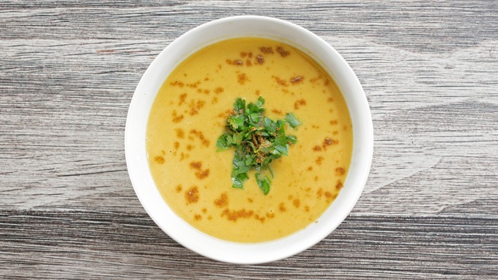 CRUSHED LENTIL SOUP BOWL