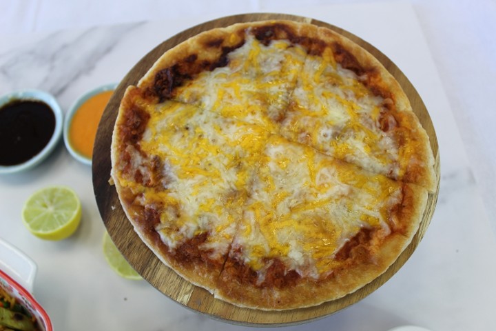 Paratha Pizza (Vegetarian)