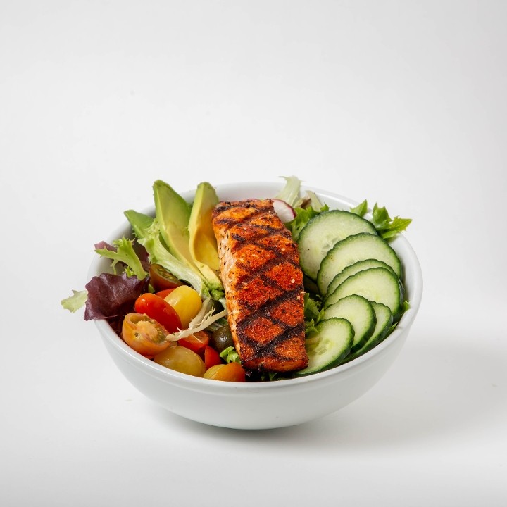 Grilled Salmon Salad