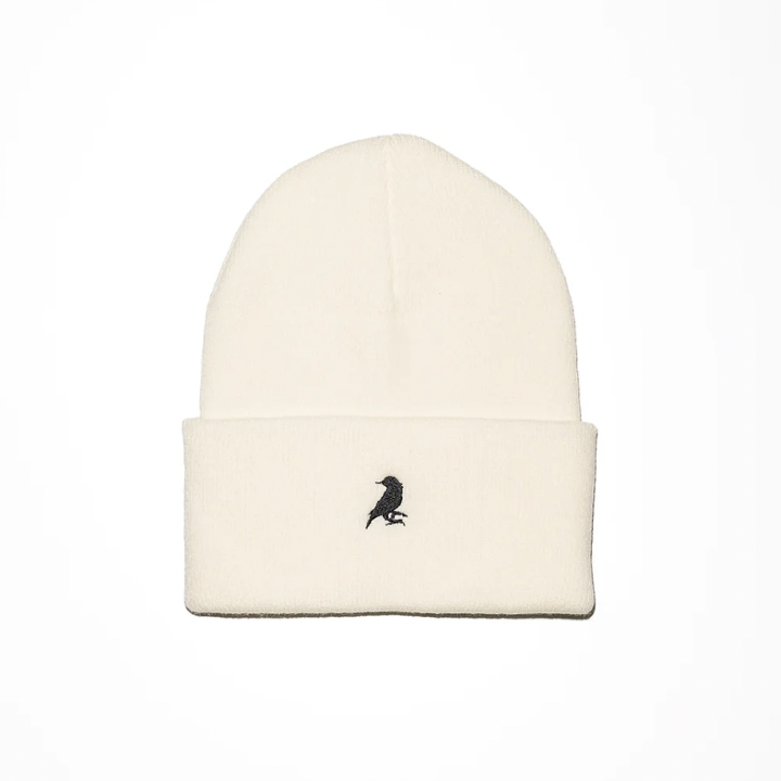 Blackbird Beanie | White