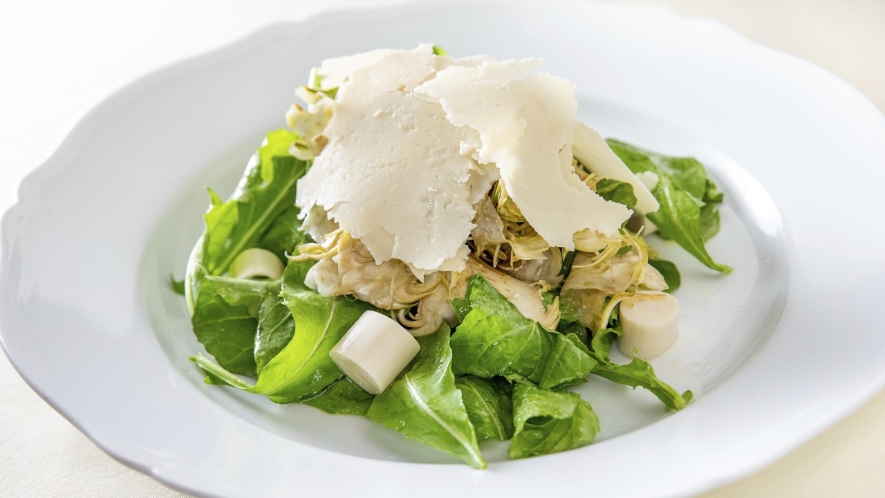 Artichokes and Arugula Salad