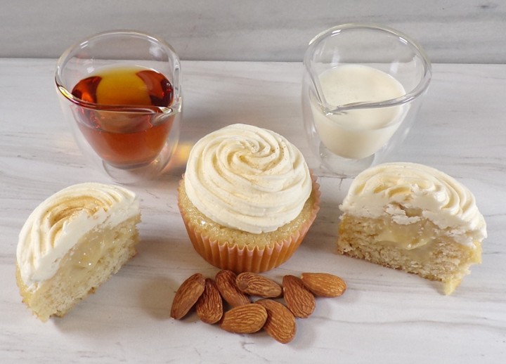 Amaretto Cream Cupcakes