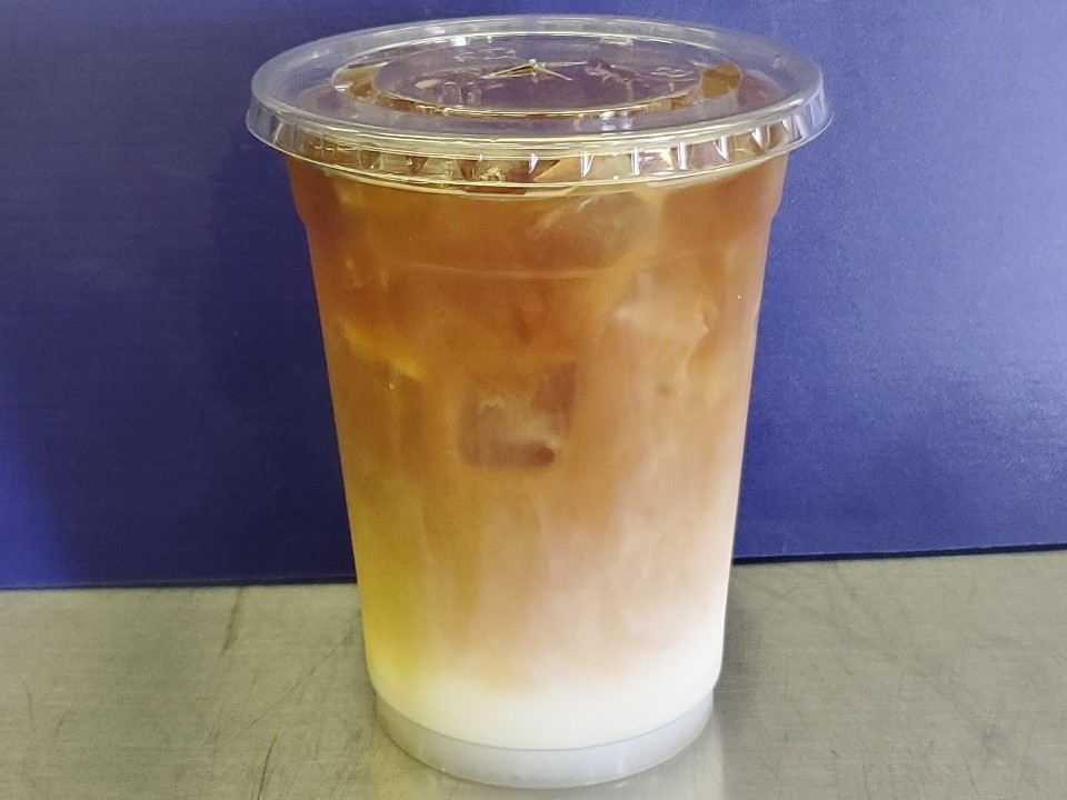 Sticky Toffee Iced Latte