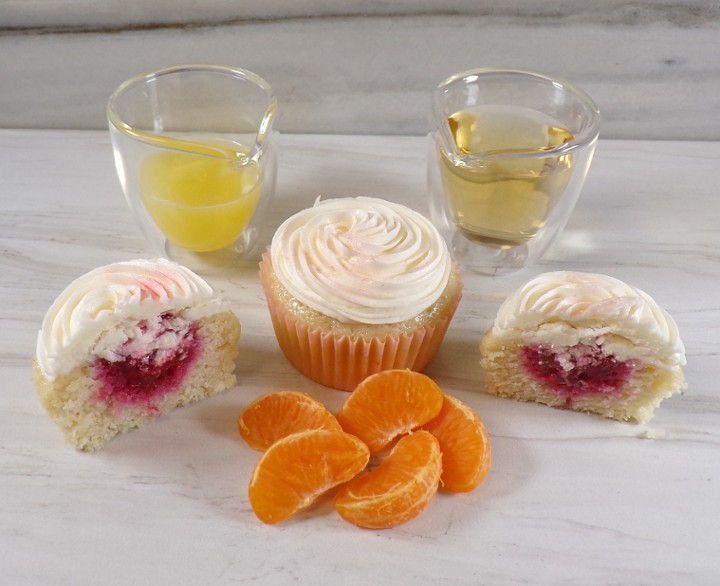 Mimosa Cupcakes