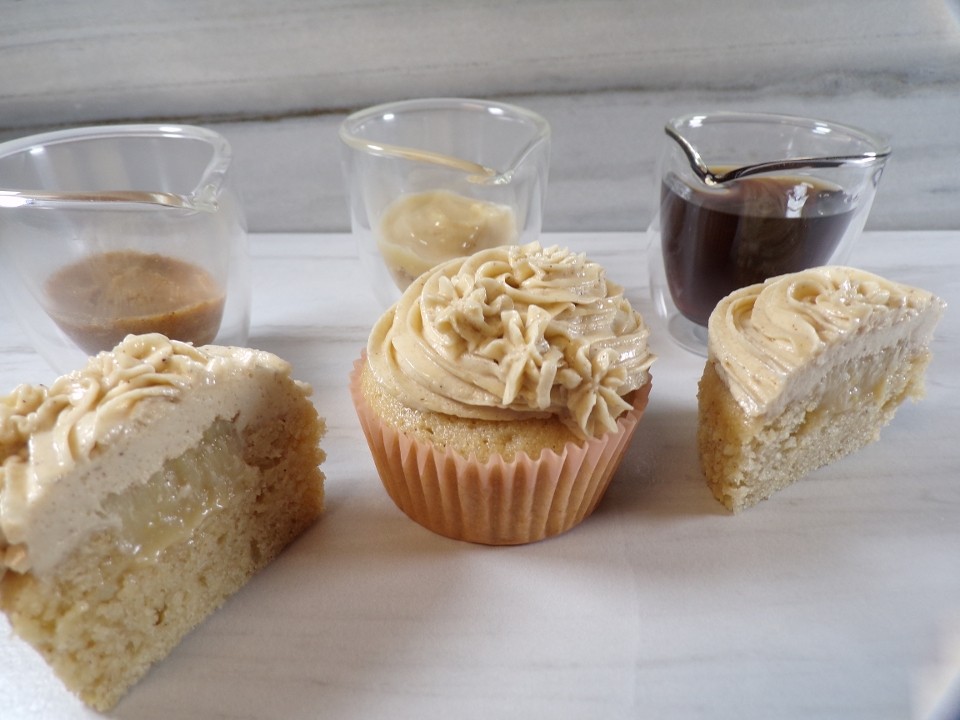 Spiced Butter Rum Cupcakes
