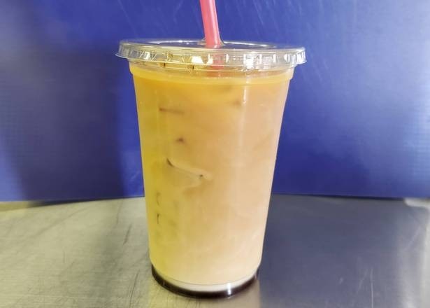 Butter Pecan Iced Latte