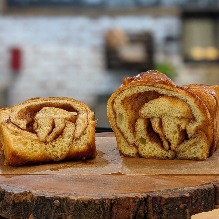 Cinnamon Sugar Brioche Loaf