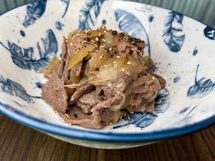 Side of Simmered Beef & Onions