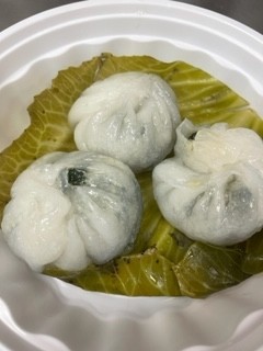 spinach dumpling