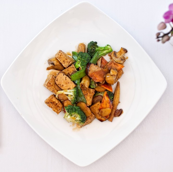 tofu with mixed vegetable