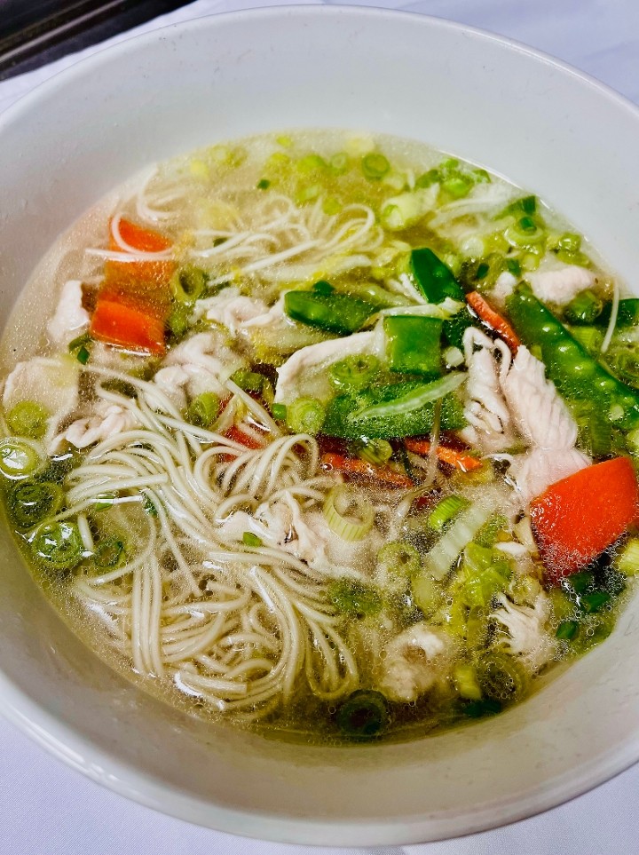 GF chicken noodle soup