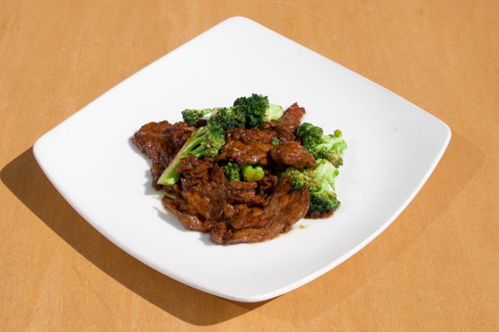 L- beef with broccoli