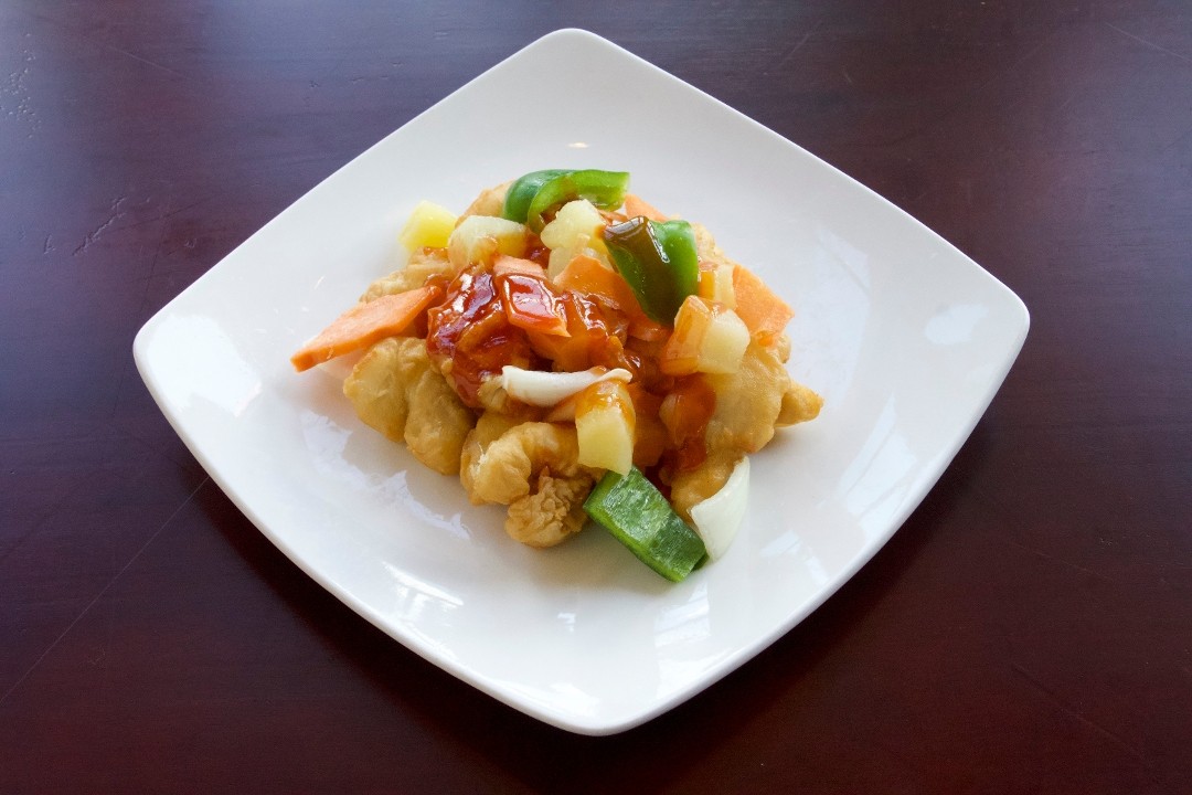 L- sweet and sour chicken