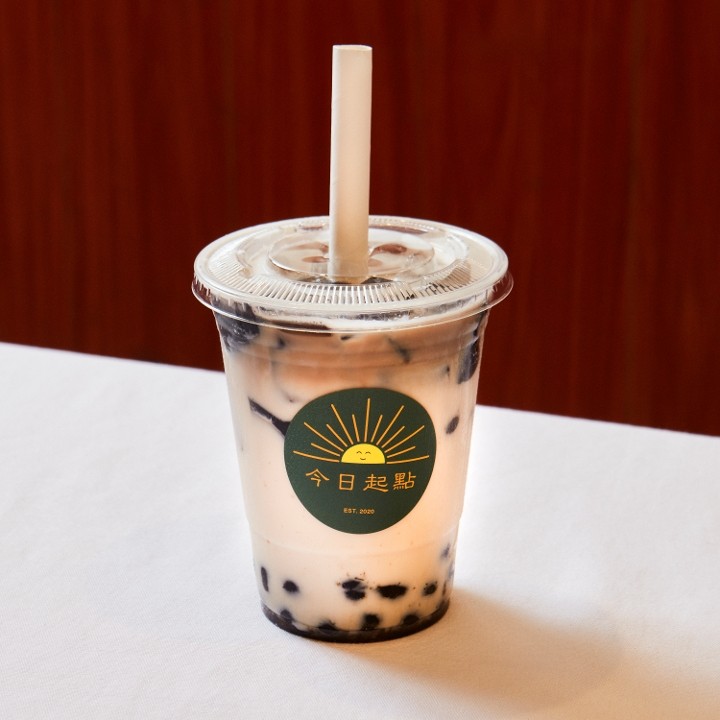 Brown Sugar Milk Tea 黑糖撞奶