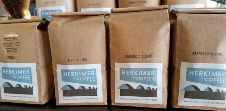 Herkimer Small-Batch Roasted Beans - 12 oz Bag - Espresso Blend