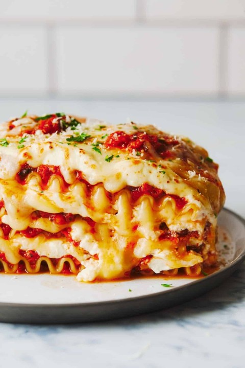Veggie Lasagna (4-6 Portions)