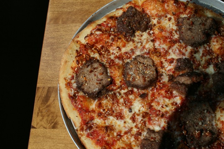 Spicy Meatball Pizza RG