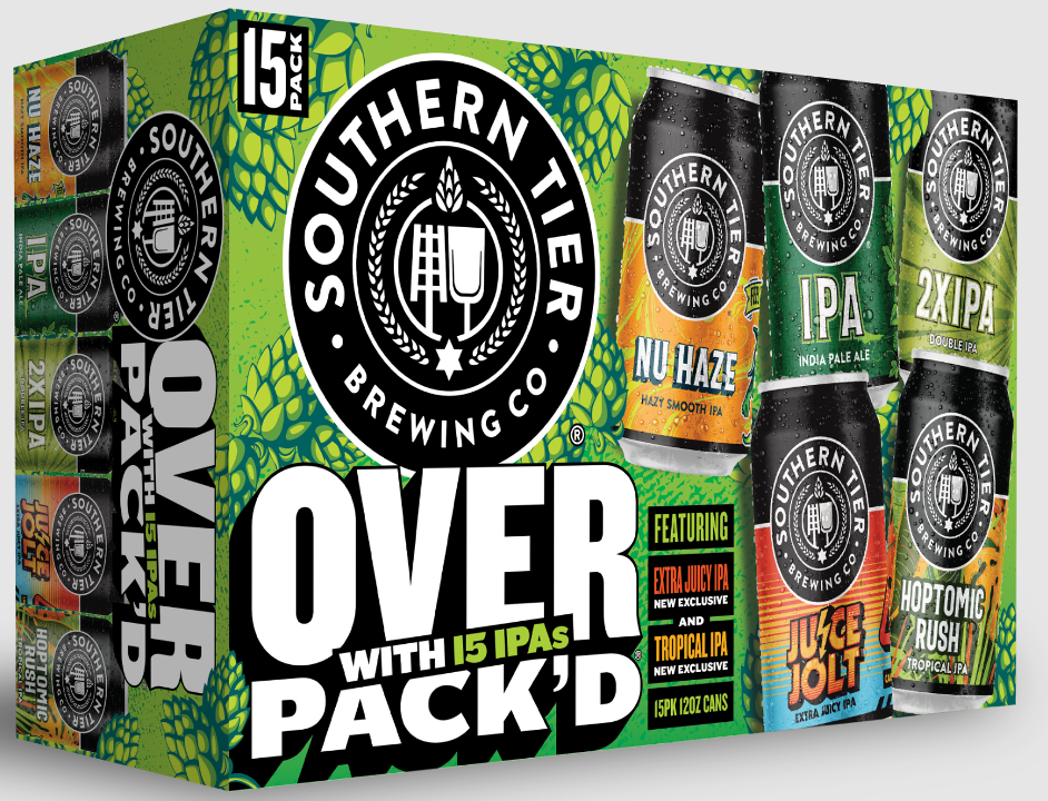 Overpack'd 15 pack Cans