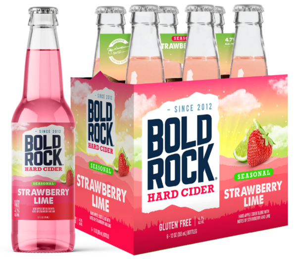 Bold Rock Strawberry Lime Crowler