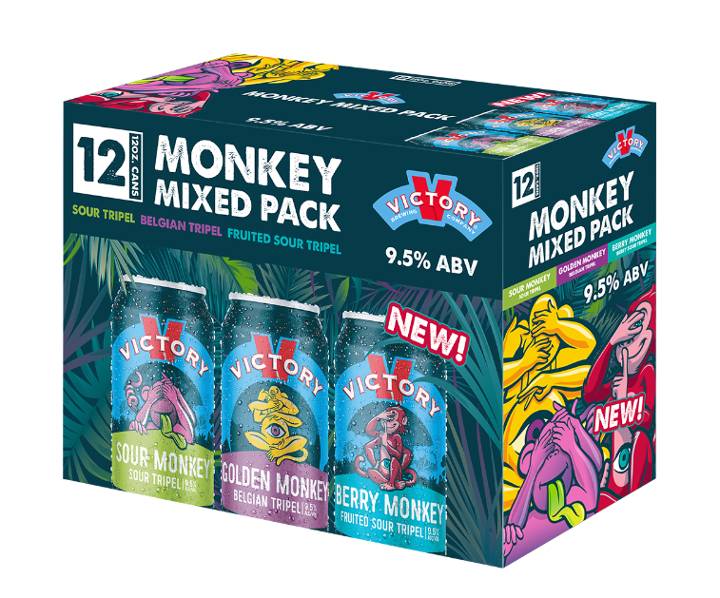 Monkey Mix Pack- 12oz 12pack Cans