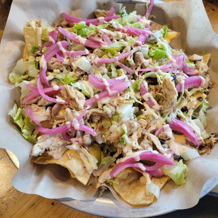 Smoked Chicken Nachos