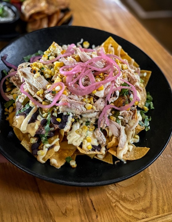 Smoked Chicken Nachos