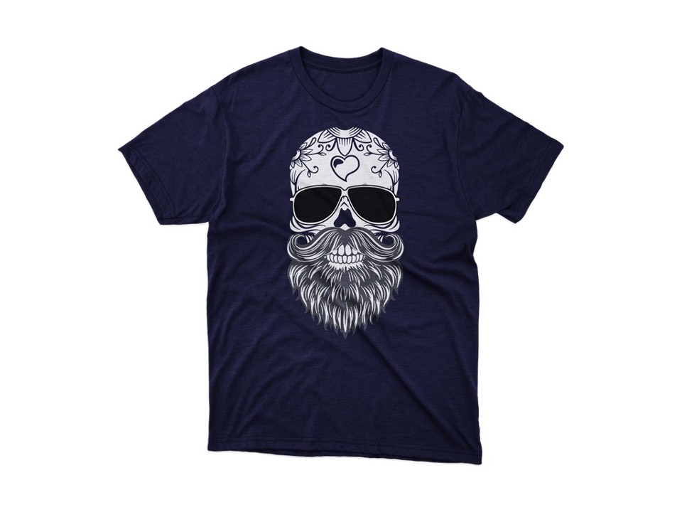 Bearded Skull T-Shirt