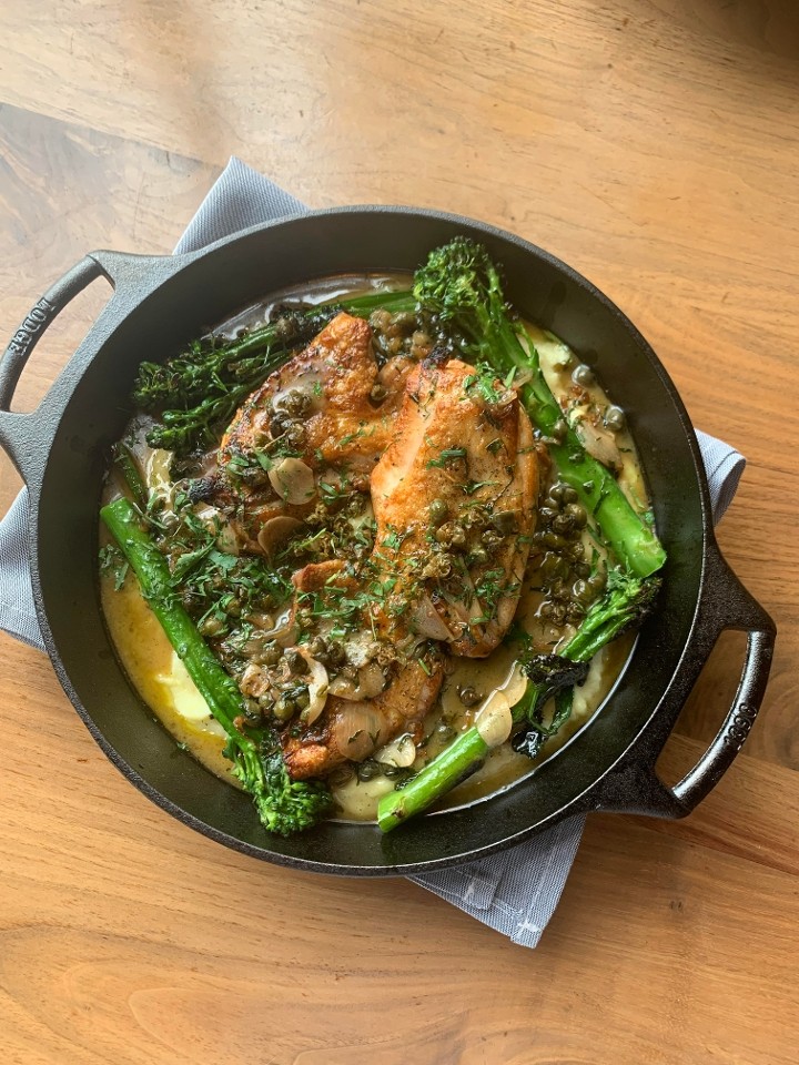 Chicken Piccata for Two