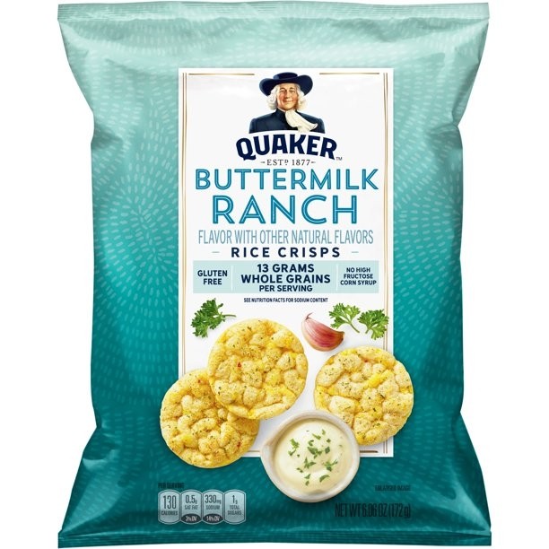 Quaker Rice Crisps Buttermilk Ranch