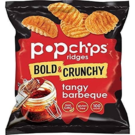 Pop Chips Ridges Tangy BBQ