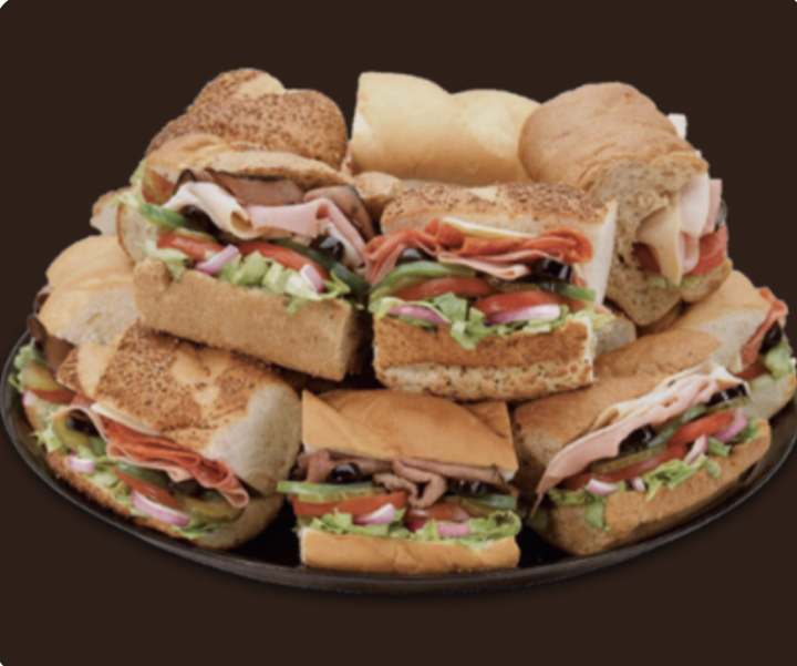 Specialty sub platter