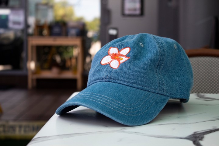Hibiscus 🌺 Denim Hat