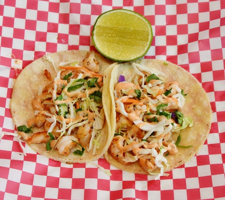 Corn Tortilla Seafood Taco