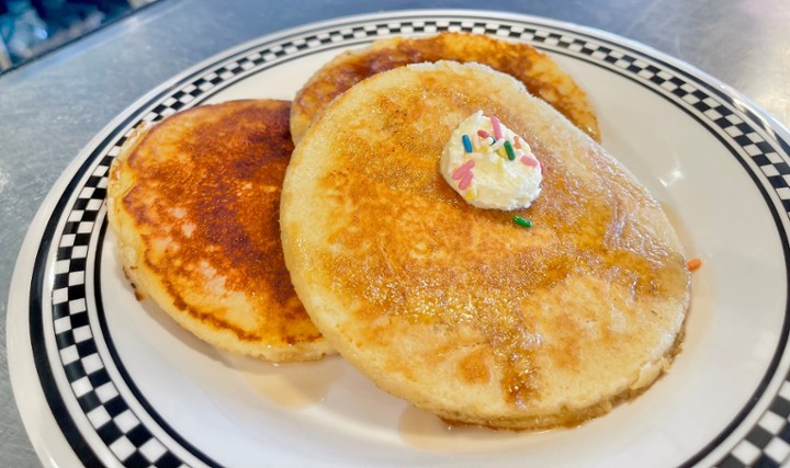 Three (3) Small Pancakes