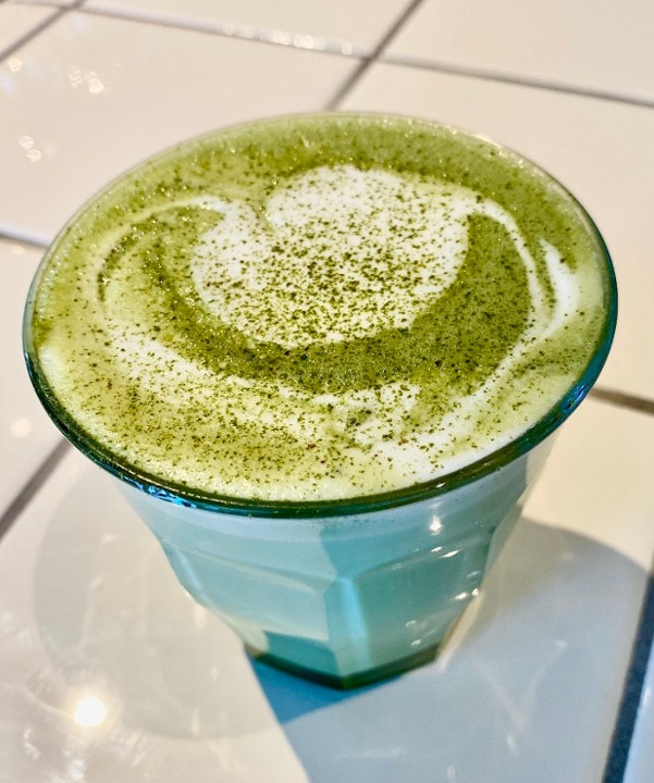 Lavender Matcha Latte