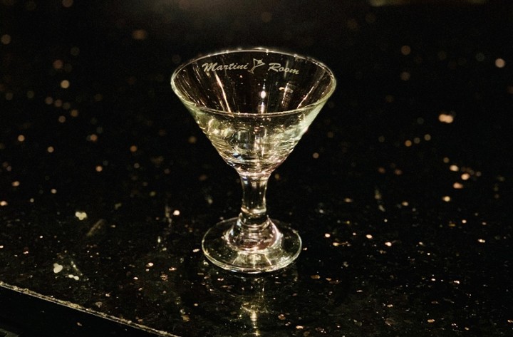 MRoom Branded Mini Martini Glass (3oz)