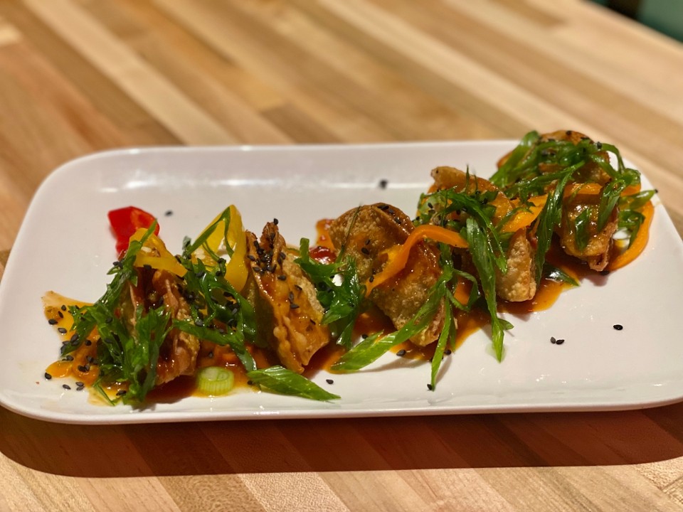 Philly Cheesesteak Dumplings