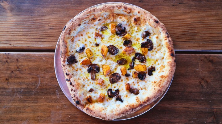 Harissa Butternut Pizza