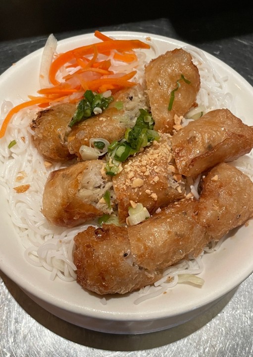 Crispy Pork Spring Rolls Vermicelli