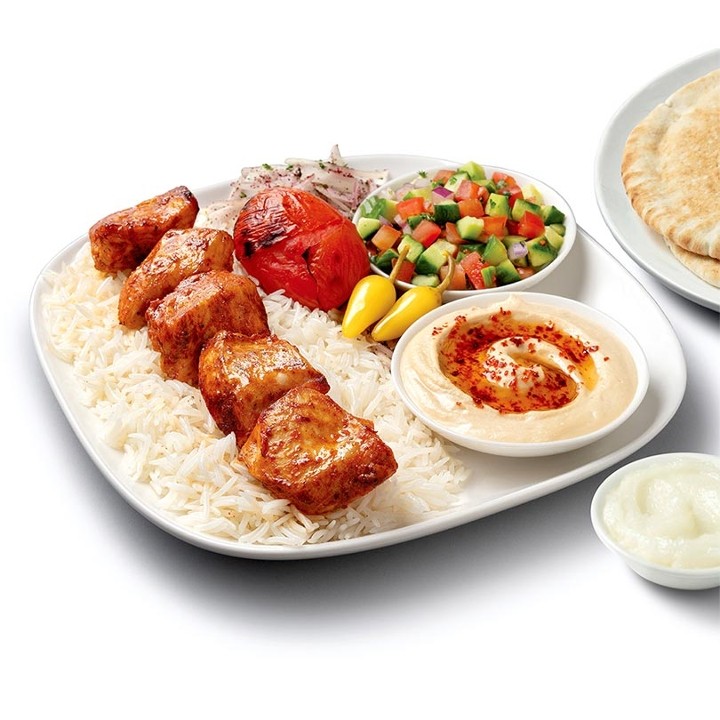 Chicken Kabob Plate