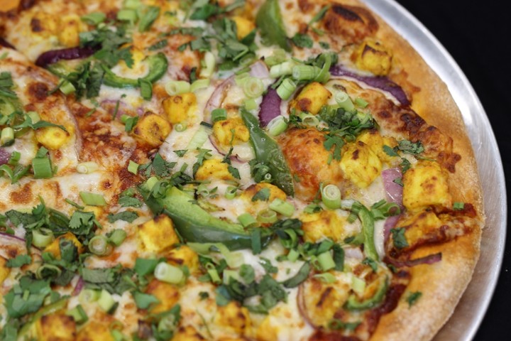 Chilli Paneer - 14" Cauliflower Crust