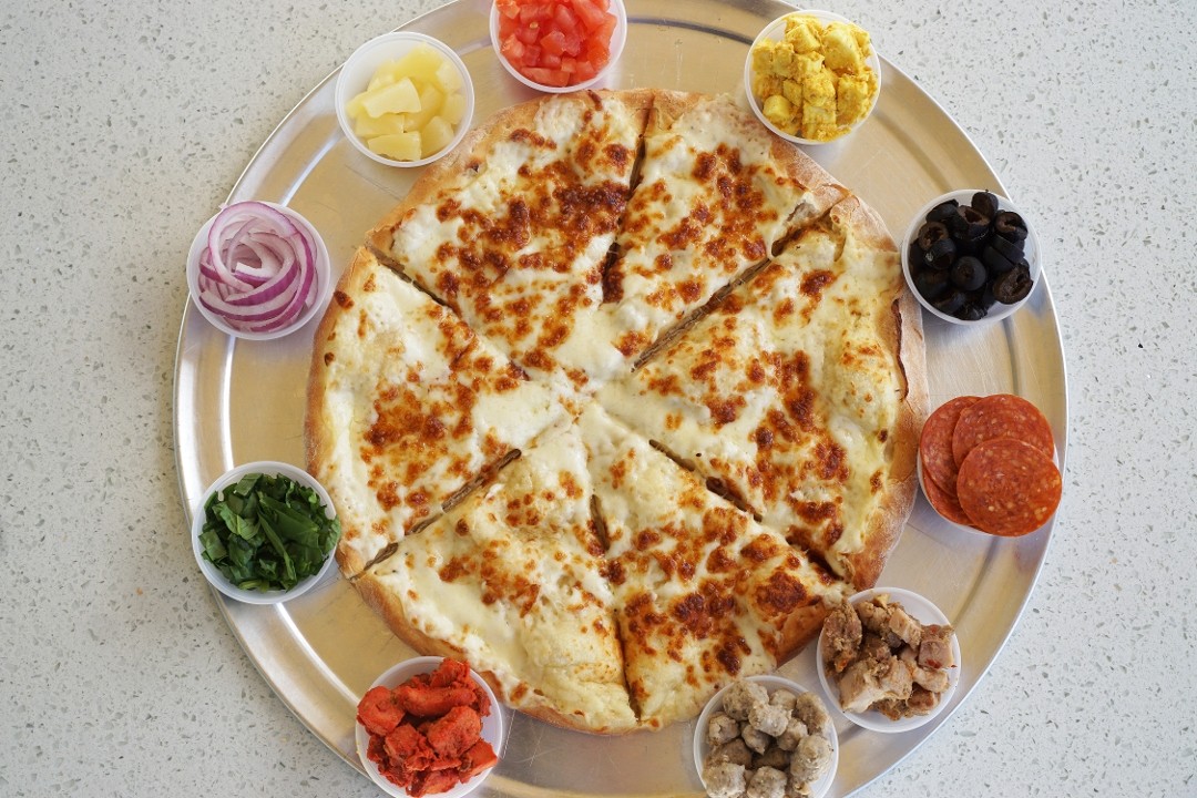 Personal Size Naan Pizza