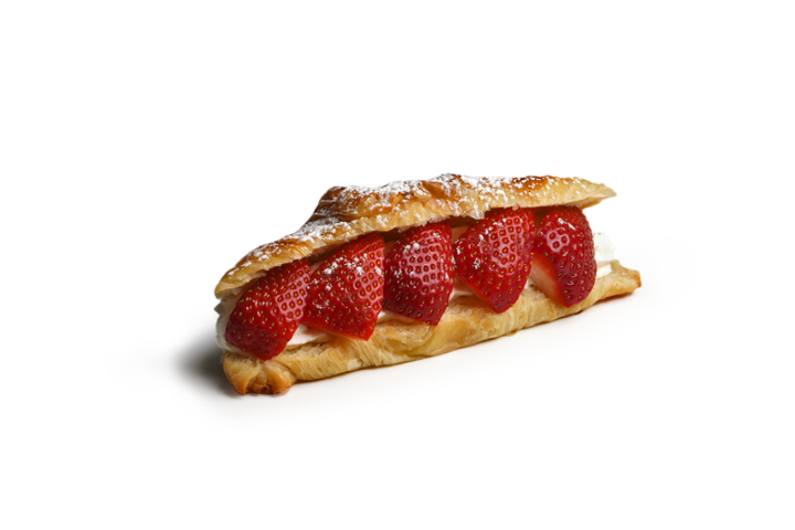 Croissant - Strawberry Chantilly