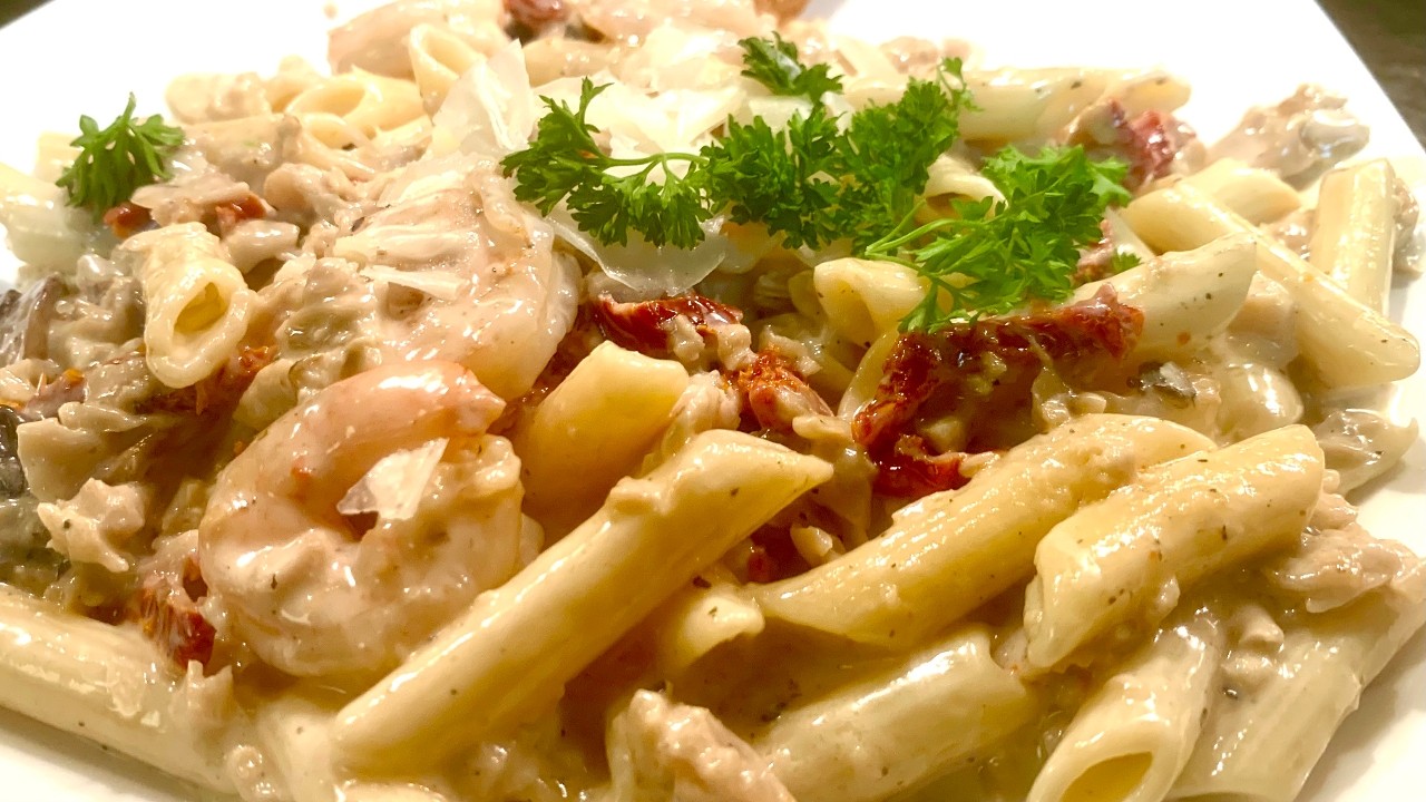 Penne White Wine Clam Sauce