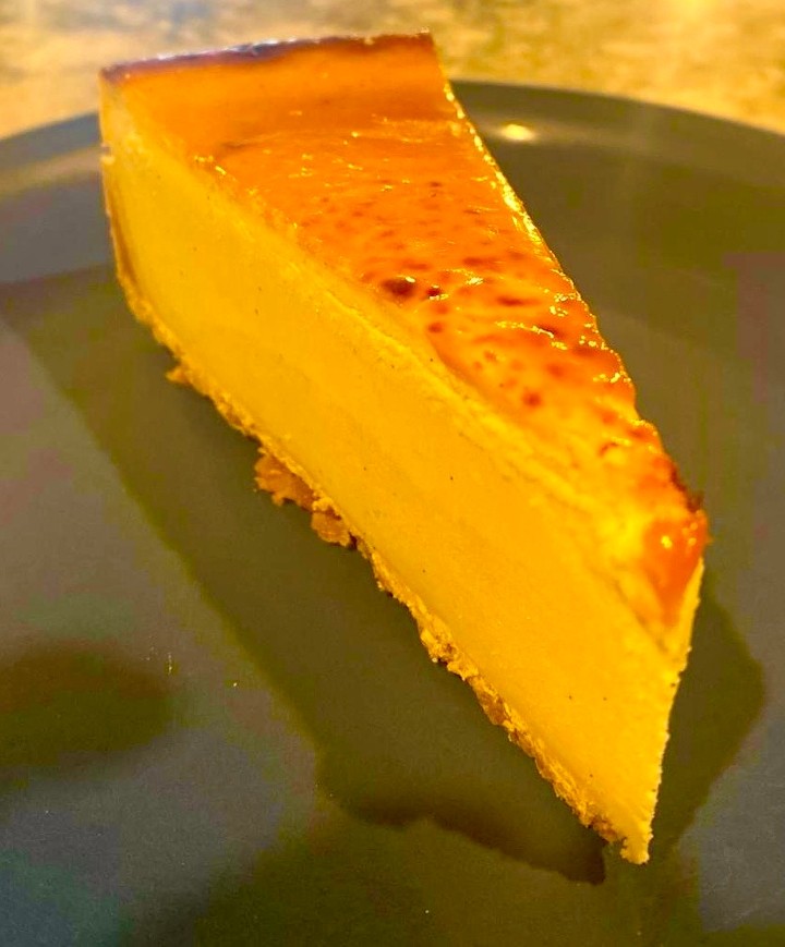 Crème Brûlée cheesecake