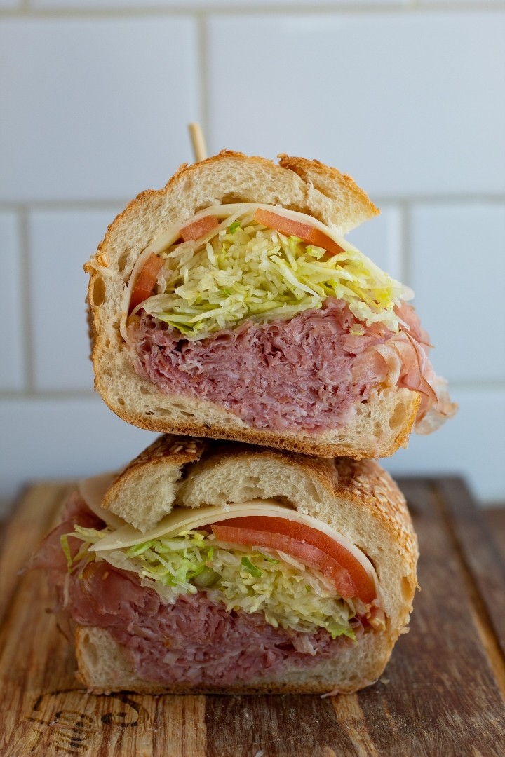 Ham & Genoa Salami - Large