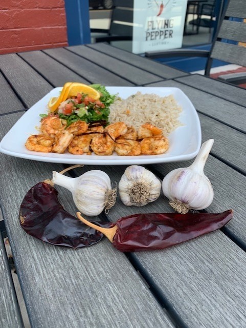 Shrimp and Garlic Dinner
